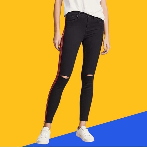 NWT BLANKNYC The Reade Skinny Jeans with Side Zippers 28 - Picture 1 of 12